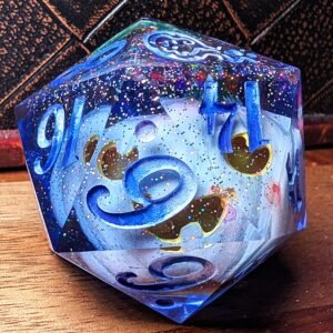 Ghost Pumpkin Chonky D20