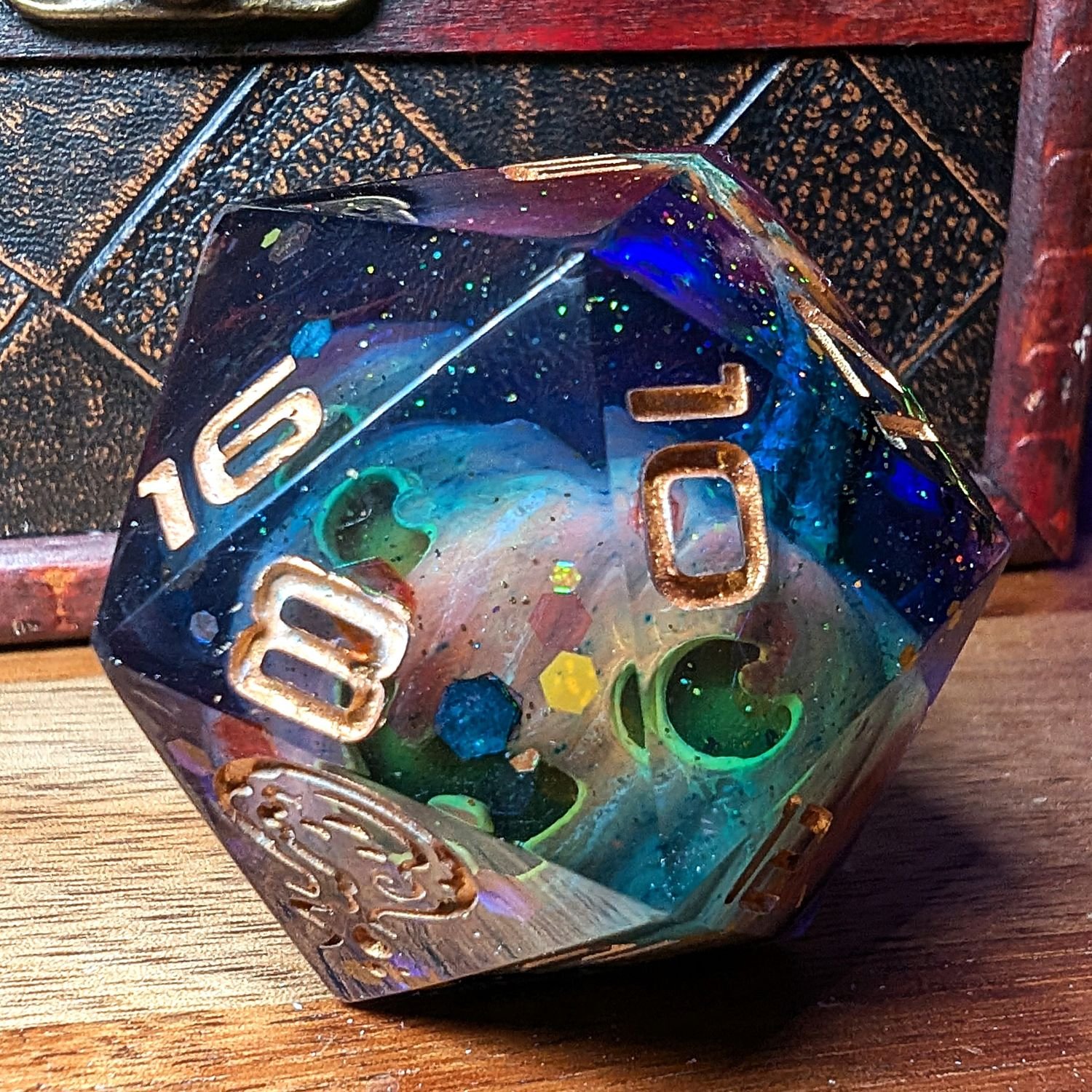 Midnight Jack O’ Lantern Chonky D20